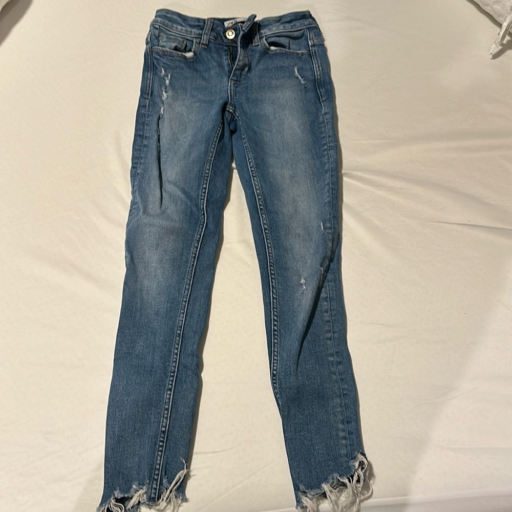 Zara Blue Jeans Size 34 (2)